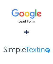 Integration of Google Lead Form and SimpleTexting