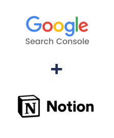 Integration of Google Search Console and Notion