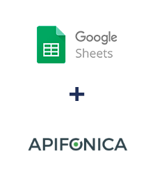 Integration of Google Sheets and Apifonica