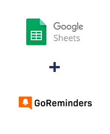 Integration of Google Sheets and GoReminders