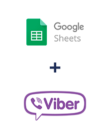 Integration of Google Sheets and Viber