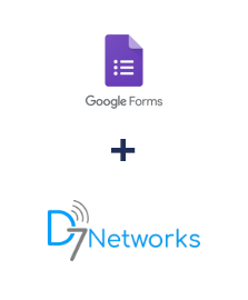 Integration of Google Forms and D7 Networks