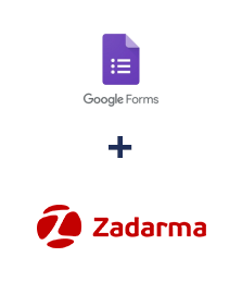 Integration of Google Forms and Zadarma