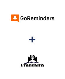 Integration of GoReminders and BrandSMS 