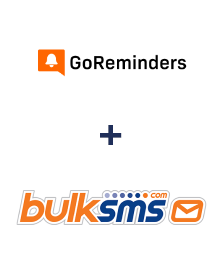 Integration of GoReminders and BulkSMS