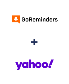 Integration of GoReminders and Yahoo!