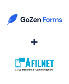 Integration of GoZen Forms and Afilnet