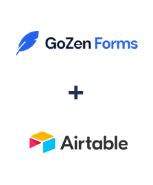 Integration of GoZen Forms and Airtable