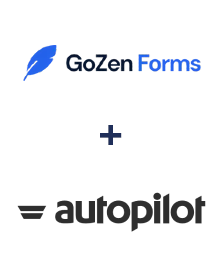 Integration of GoZen Forms and Autopilot