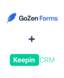 Integration of GoZen Forms and KeepinCRM