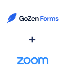 Integration of GoZen Forms and Zoom