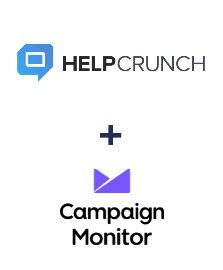 Integration of HelpCrunch and Campaign Monitor