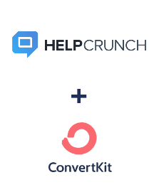 Integration of HelpCrunch and ConvertKit