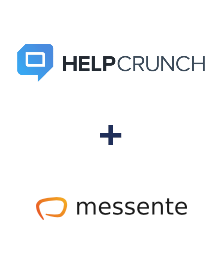 Integration of HelpCrunch and Messente