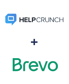 Integration of HelpCrunch and Brevo