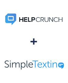 Integration of HelpCrunch and SimpleTexting