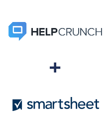 Integration of HelpCrunch and Smartsheet