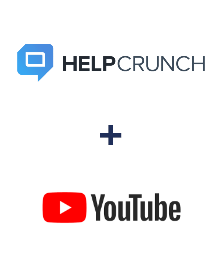 Integration of HelpCrunch and YouTube