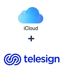 Integration of iCloud and Telesign