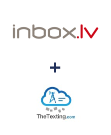 Integration of INBOX.LV and TheTexting