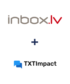 Integration of INBOX.LV and TXTImpact