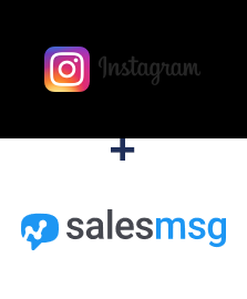 Integration of Instagram and Salesmsg