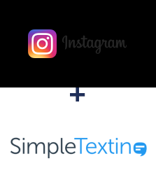 Integration of Instagram and SimpleTexting