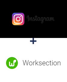 Integration of Instagram and Worksection