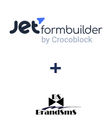 Integration of JetFormBuilder and BrandSMS 