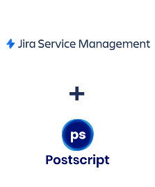 Integration of Jira Service Management and Postscript