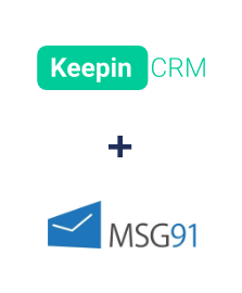Integration of KeepinCRM and MSG91