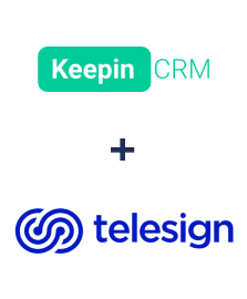 Integration of KeepinCRM and Telesign