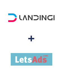 Integration of Landingi and LetsAds