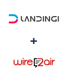 Integration of Landingi and Wire2Air