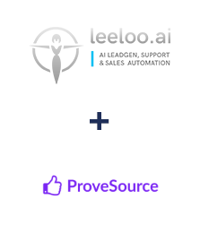 Integration of Leeloo and ProveSource