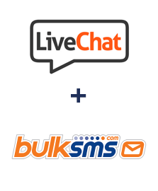 Integration of LiveChat and BulkSMS