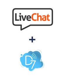 Integration of LiveChat and D7 SMS