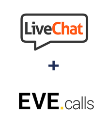 Integration of LiveChat and Evecalls