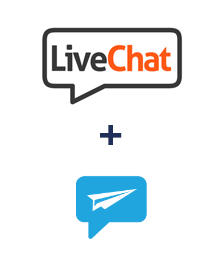 Integration of LiveChat and ShoutOUT