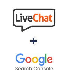 Integration of LiveChat and Google Search Console