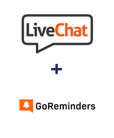 Integration of LiveChat and GoReminders
