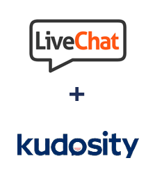 Integration of LiveChat and Kudosity