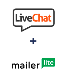 Integration of LiveChat and MailerLite