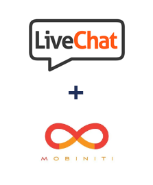 Integration of LiveChat and Mobiniti