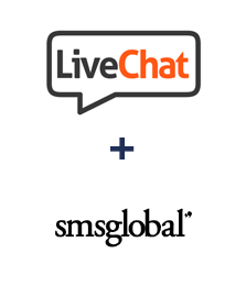 Integration of LiveChat and SMSGlobal