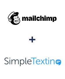 Integration of MailChimp and SimpleTexting