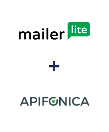 Integration of MailerLite and Apifonica