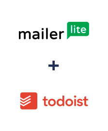 Integration of MailerLite and Todoist