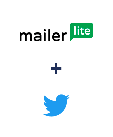 Integration of MailerLite and Twitter