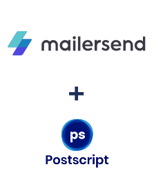 Integration of MailerSend and Postscript